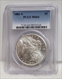 1881-S $1 MS64