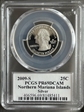 2009-S 25C Northern Mariana Islands Silver PR69DCAM