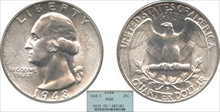 1948-S 25C MS66