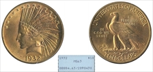 1932 $10 MS63