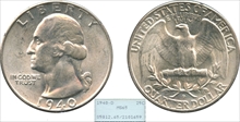 1940-D 25C MS65