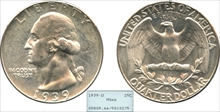 1939-D 25C MS66