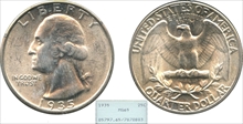 1935 25C MS65