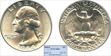 1964-D 25C MS66