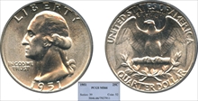 1951 25C MS66