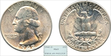1942-D 25C MS65