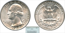1942-S 25C MS65