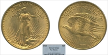 1908 $20 No Motto MS64