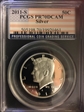 2011-S 50C Silver PR70DCAM
