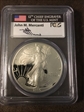 1995-P $1 Silver Eagle Mercanti Signature PR69DCAM