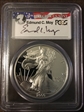 2000-P $1 Silver Eagle Moy Signature PR69DCAM