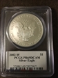 2002-W $1 Silver Eagle Moy Signature PR69DCAM