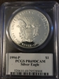 1994-P $1 Silver Eagle Moy Signature PR69DCAM