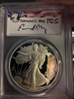 1986-S $1 Silver Eagle Moy Signature PR69DCAM