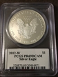 2012-W $1 Silver Eagle Moy Signature PR69DCAM