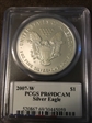 2007-W $1 Silver Eagle Moy Signature PR69DCAM