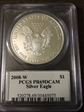 2008-W $1 Silver Eagle Moy Signature PR69DCAM