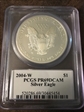 2004-W $1 Silver Eagle Moy Signature PR69DCAM