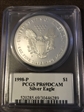 1998-P $1 Silver Eagle Moy Signature PR69DCAM