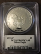 1999-P $1 Silver Eagle Moy Signature PR69DCAM