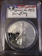 1997-P $1 Silver Eagle Moy Signature PR69DCAM