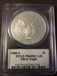 1989-S $1 Silver Eagle Moy Signature PR69DCAM