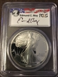 1990-S $1 Silver Eagle Moy Signature PR69DCAM