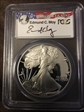 1987-S $1 Silver Eagle Moy Signature PR69DCAM