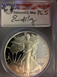 1987-S $1 Silver Eagle Moy Signature PR69DCAM