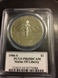 1986-S $1 Statue Of Liberty Mercanti Signature PR69DCAM