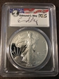2007-W $1 Silver Eagle Moy Signature PR69DCAM