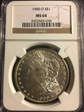1900 O One Dollar Morgan MS64