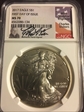 2017 One Dollar American Silver Eagle MS70