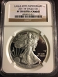 2011 W One Dollar 25th Anniversary American Silver Eagle PF70 ULTRA CAMEO