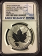 2016 $5 Roaring Grizzley Privy Maple Leaf PF69 Reverse proof