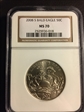 2008 S 50 Cent Bald Eagle MS70