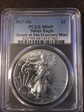 2017-(S) $1 Silver Eagle Struck at San Francisco Mint MS69