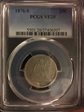 1876-S 25C VF20