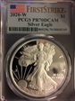 2020-W  $1 Silver Eagle First Strike PR70DCAM
