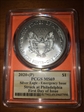 2020-(P) $1 Silver Eagle - Emergency Issue Struck at Philadelphia First Day of Issue MS69