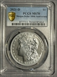 2021-D $1 Morgan Dollar 100th Anniversary MS70