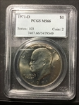 1971-D $1 MS66