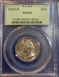 1935-D 25C MS66