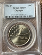 1992-P 50C Olympic MS69