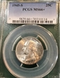 1945-S 25C MS66+ 