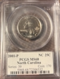 2001-P 25C North Carolina MS68