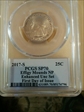 2017-S 25C Effigy Mounds NP Enhanced Unc Set FDI Denver ANA SP70