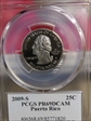 2009-S 25C Puerto Rico PR69DCAM