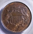 1870 2C MS62RB