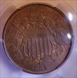1864 2C Large Motto MS63BN